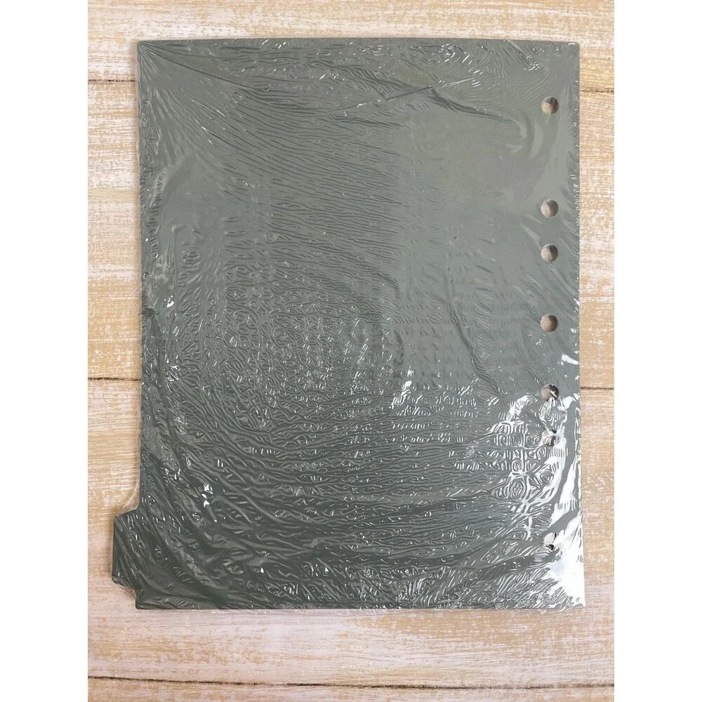 Carstens 2618-09 Heavy Duty Plastic Index Tab Gray Side Tab 9 Position 10 PK
